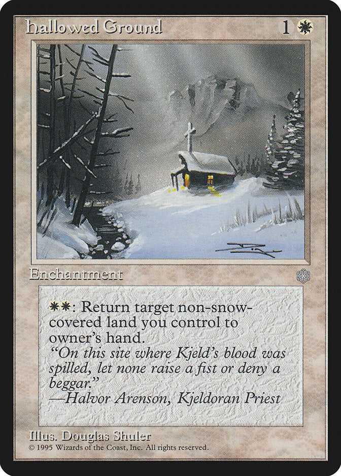 Hallowed Ground [Ice Age] MTG Single Magic: The Gathering | Red Claw Gaming