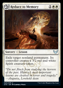 Reduce to Memory [Strixhaven: School of Mages] MTG Single Magic: The Gathering | Red Claw Gaming