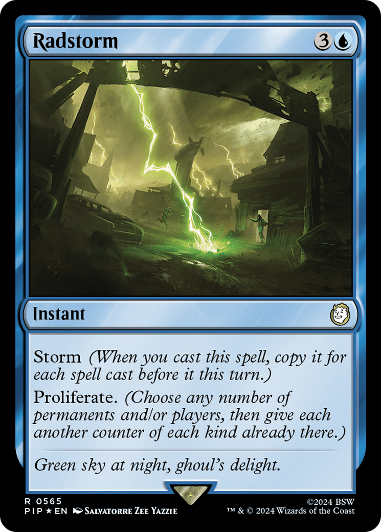 Radstorm (Surge Foil) [Fallout] MTG Single Magic: The Gathering | Red Claw Gaming