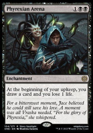 Phyrexian Arena (Promo Pack) [Phyrexia: All Will Be One Promos] MTG Single Magic: The Gathering | Red Claw Gaming