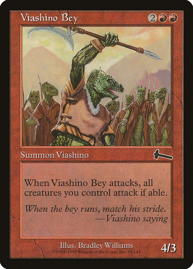 Viashino Bey [Urza's Legacy] MTG Single Magic: The Gathering | Red Claw Gaming