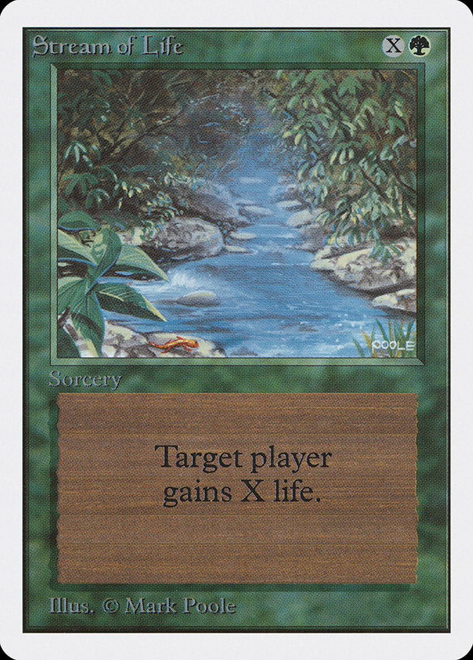 Stream of Life [Unlimited Edition] MTG Single Magic: The Gathering | Red Claw Gaming