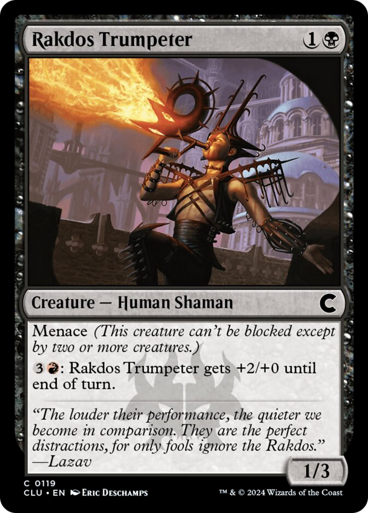 Rakdos Trumpeter [Ravnica: Clue Edition] MTG Single Magic: The Gathering | Red Claw Gaming