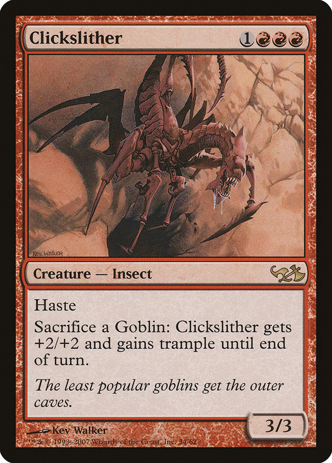 Clickslither [Duel Decks: Elves vs. Goblins] MTG Single Magic: The Gathering | Red Claw Gaming