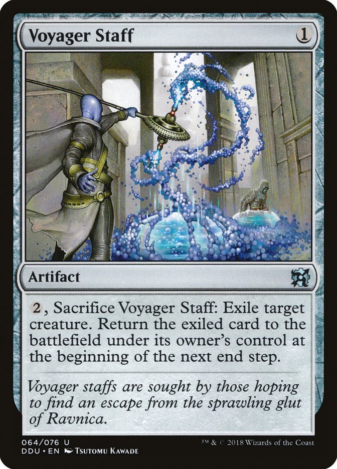 Voyager Staff [Duel Decks: Elves vs. Inventors] MTG Single Magic: The Gathering | Red Claw Gaming