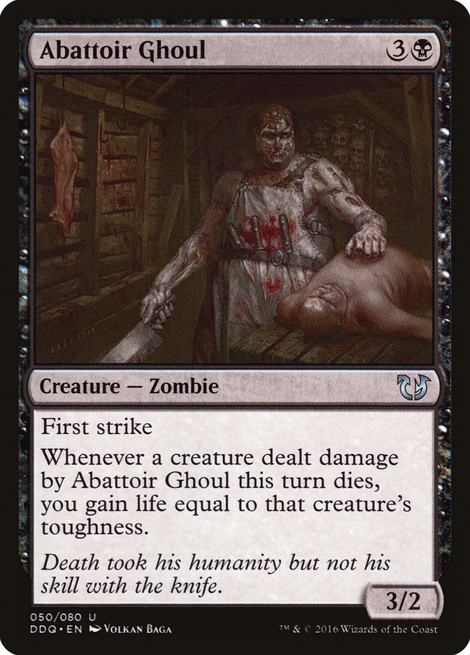 Abattoir Ghoul [Duel Decks: Blessed vs. Cursed] MTG Single Magic: The Gathering | Red Claw Gaming