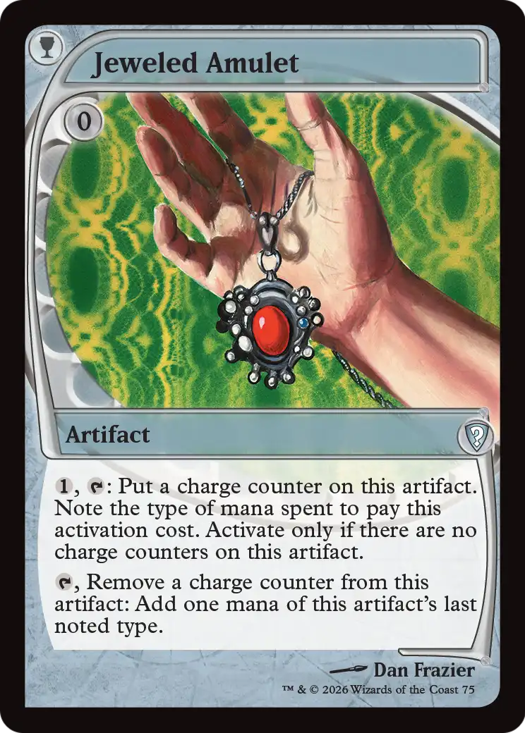 Jeweled Amulet (Future Sight) [Mystery Booster: Commander Edition] | Red Claw Gaming