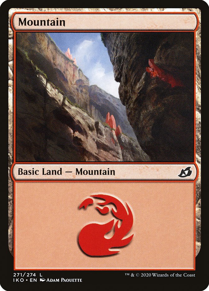 Mountain (271) [Ikoria: Lair of Behemoths] MTG Single Magic: The Gathering | Red Claw Gaming