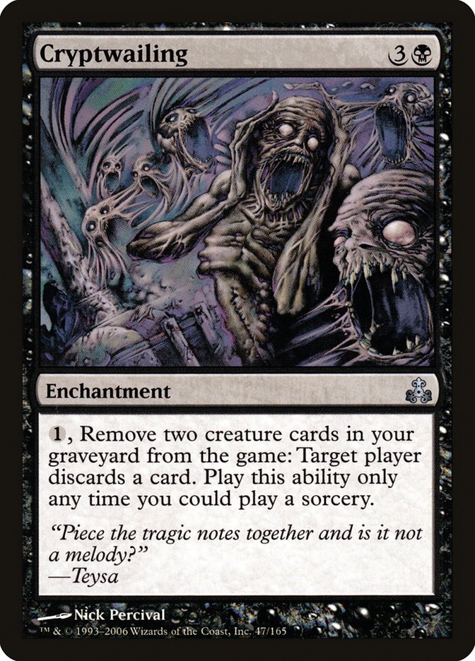 Cryptwailing [Guildpact] MTG Single Magic: The Gathering | Red Claw Gaming