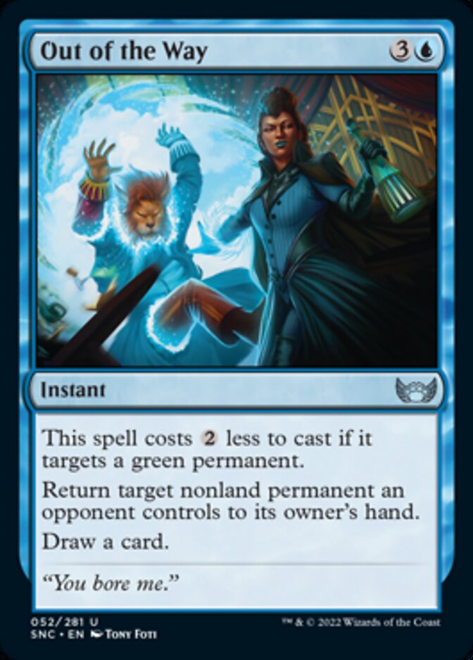 Out of the Way [Streets of New Capenna] MTG Single Magic: The Gathering | Red Claw Gaming