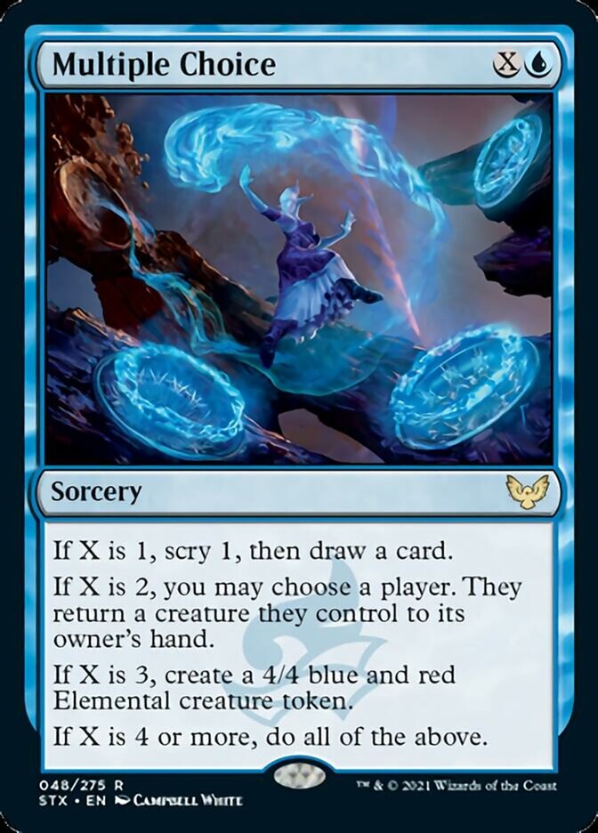 Multiple Choice [Strixhaven: School of Mages] MTG Single Magic: The Gathering | Red Claw Gaming