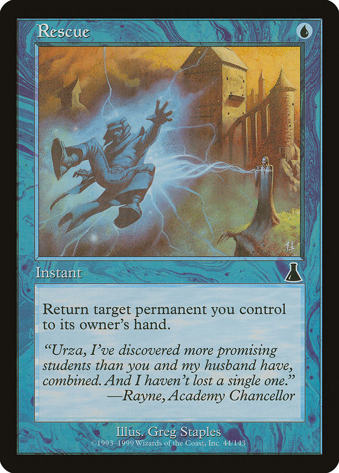 Rescue [Urza's Destiny] MTG Single Magic: The Gathering | Red Claw Gaming