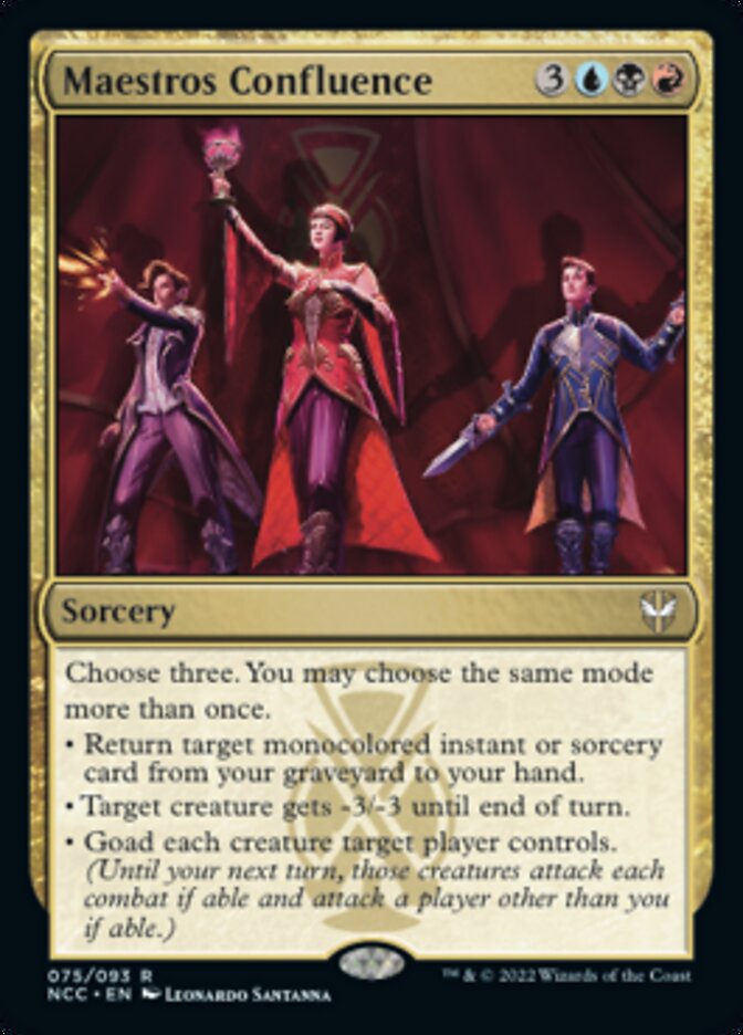 Maestros Confluence [Streets of New Capenna Commander] MTG Single Magic: The Gathering | Red Claw Gaming