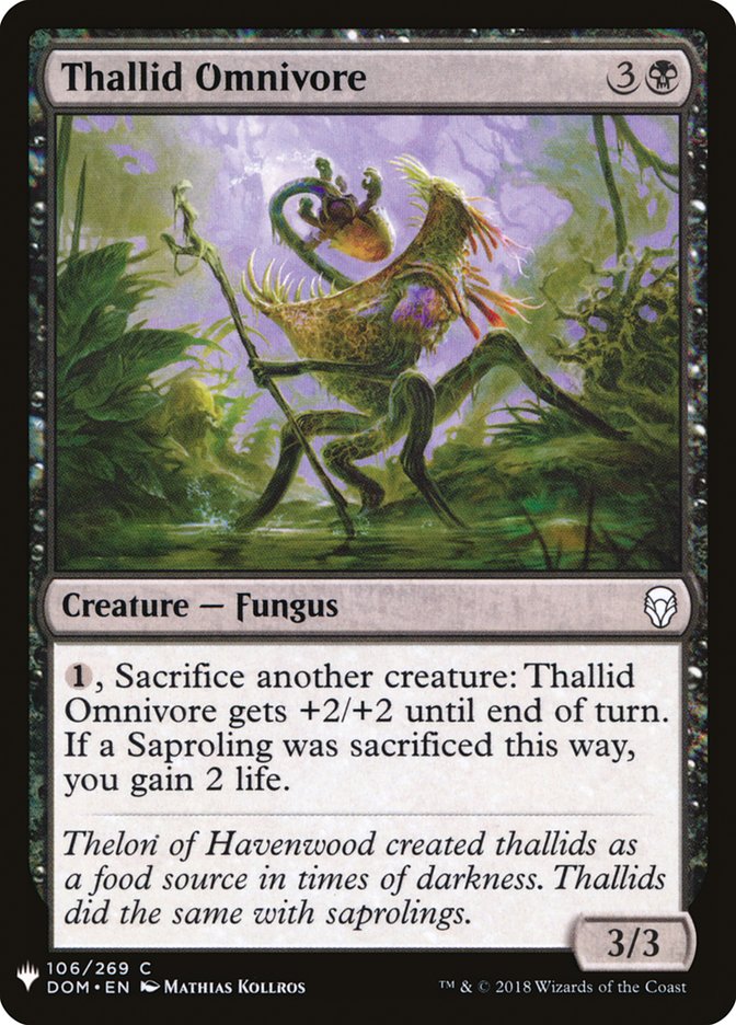Thallid Omnivore [Mystery Booster] MTG Single Magic: The Gathering | Red Claw Gaming