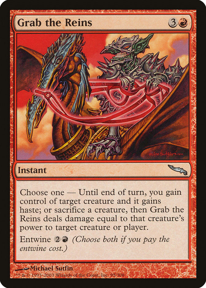 Grab the Reins [Mirrodin] MTG Single Magic: The Gathering | Red Claw Gaming