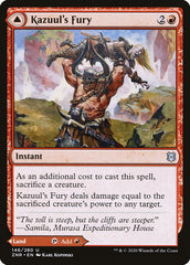 Kazuul's Fury // Kazuul's Cliffs [Zendikar Rising] MTG Single Magic: The Gathering | Red Claw Gaming