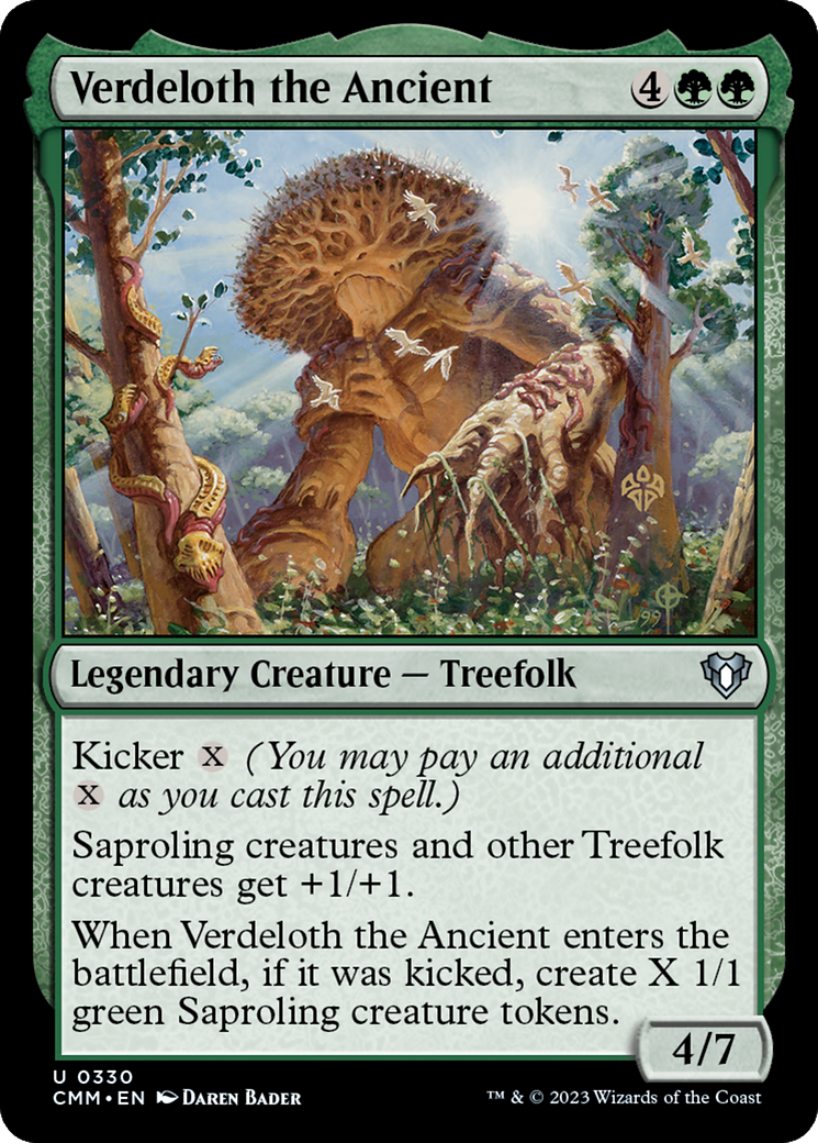 Verdeloth the Ancient [Commander Masters] MTG Single Magic: The Gathering | Red Claw Gaming