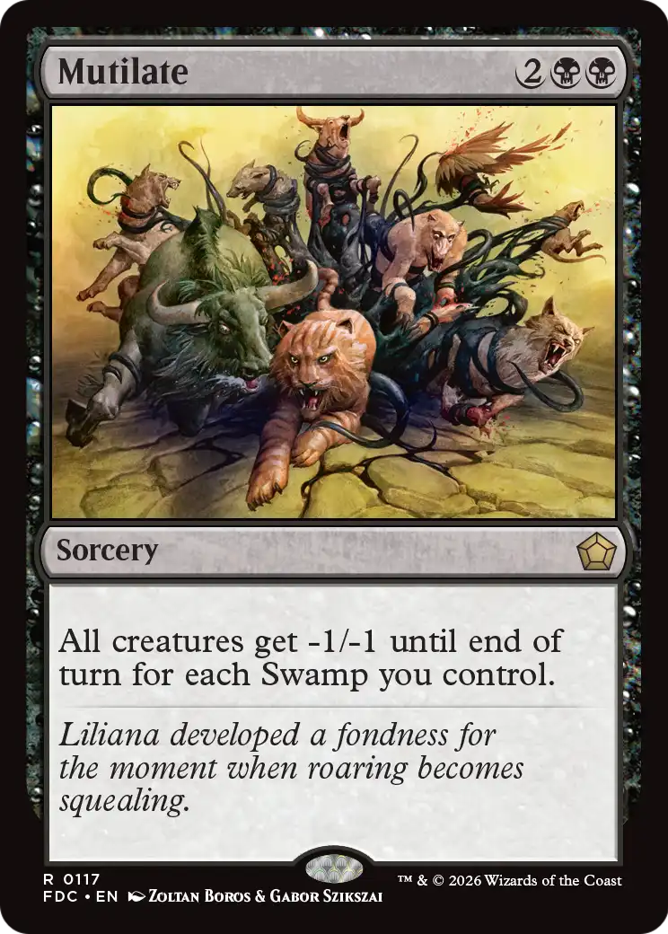 Mutilate [Foundations Commander] | Red Claw Gaming