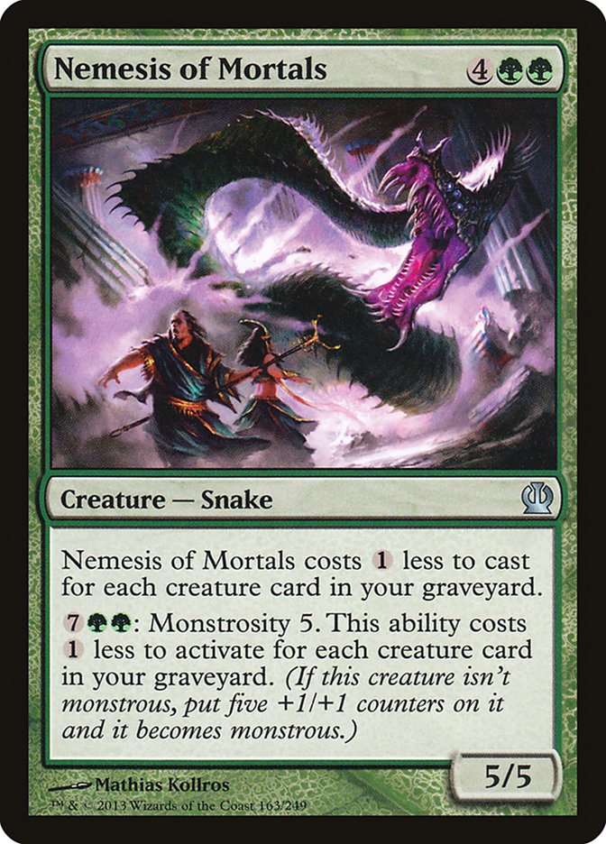 Nemesis of Mortals [Theros] MTG Single Magic: The Gathering | Red Claw Gaming
