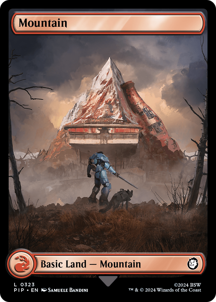 Mountain (0323) [Fallout] MTG Single Magic: The Gathering | Red Claw Gaming