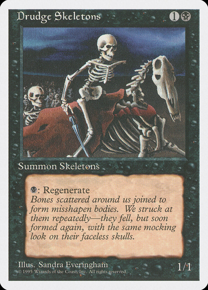 Drudge Skeletons [Fourth Edition] MTG Single Magic: The Gathering | Red Claw Gaming