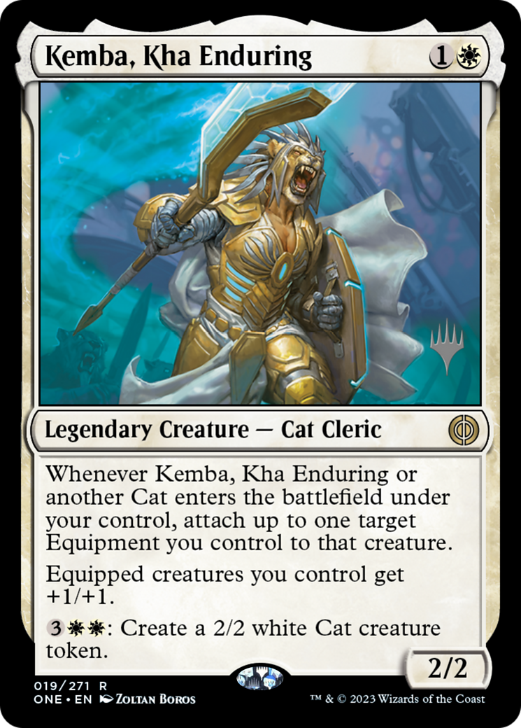 Kemba, Kha Enduring (Promo Pack) [Phyrexia: All Will Be One Promos] MTG Single Magic: The Gathering | Red Claw Gaming