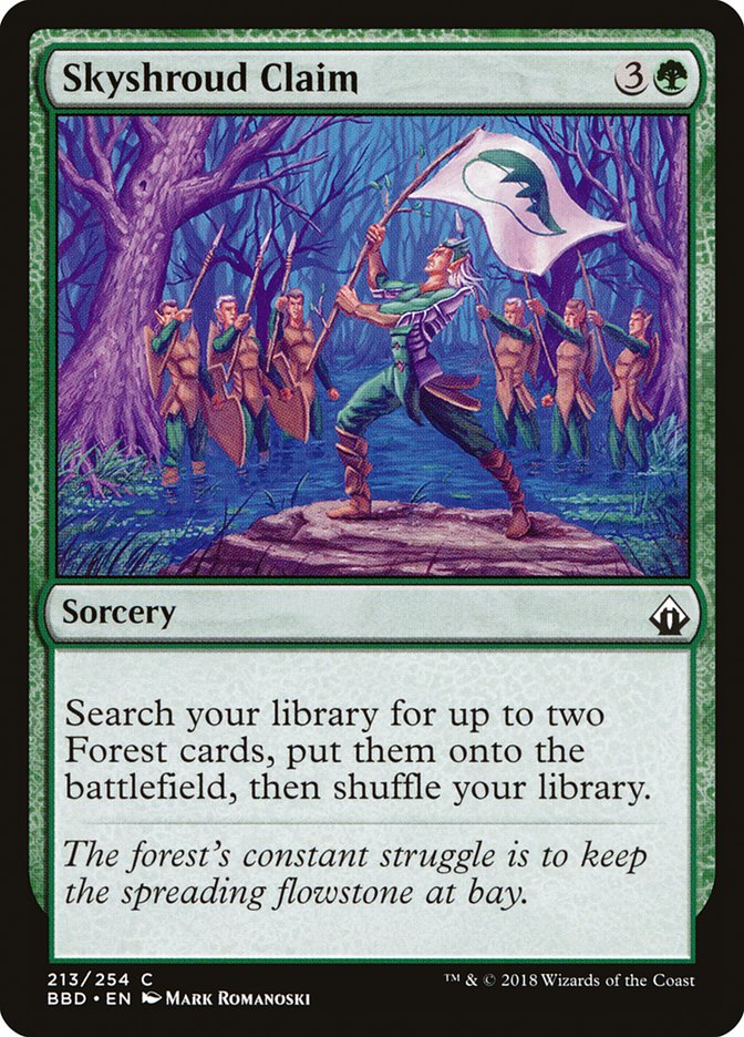 Skyshroud Claim [Battlebond] MTG Single Magic: The Gathering | Red Claw Gaming