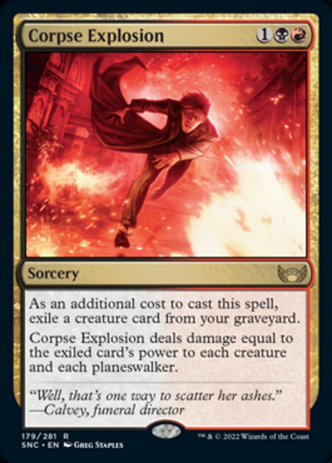 Corpse Explosion [Streets of New Capenna] MTG Single Magic: The Gathering | Red Claw Gaming