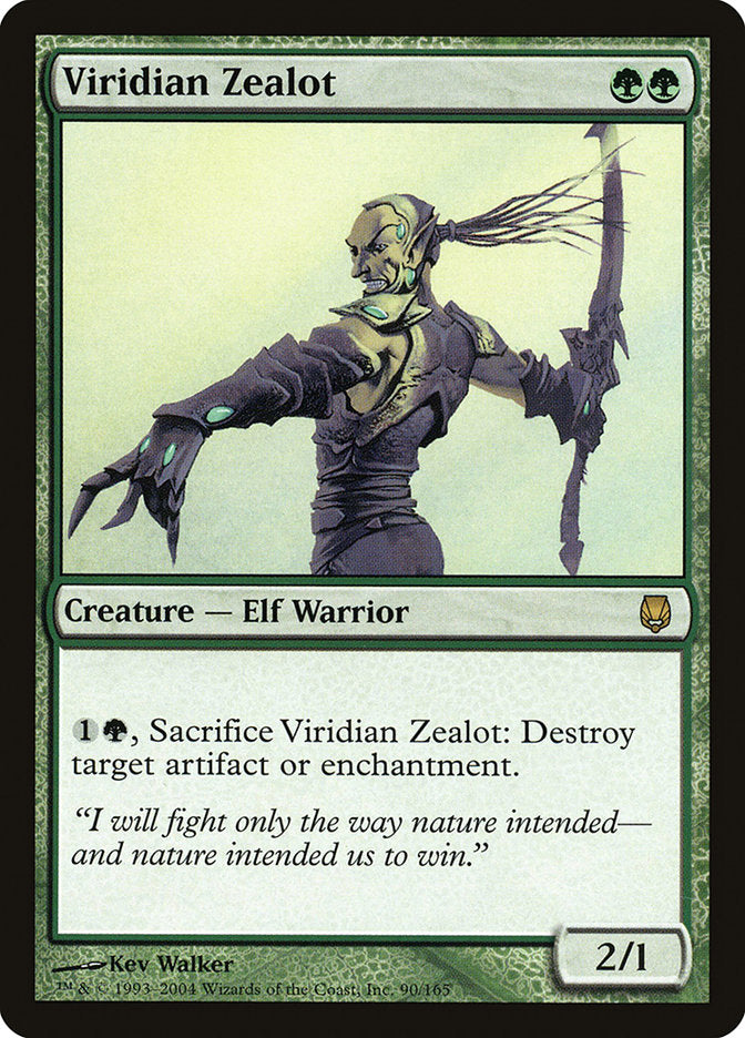 Viridian Zealot [Darksteel] MTG Single Magic: The Gathering | Red Claw Gaming
