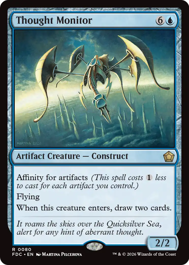 Thought Monitor [Foundations Commander] | Red Claw Gaming