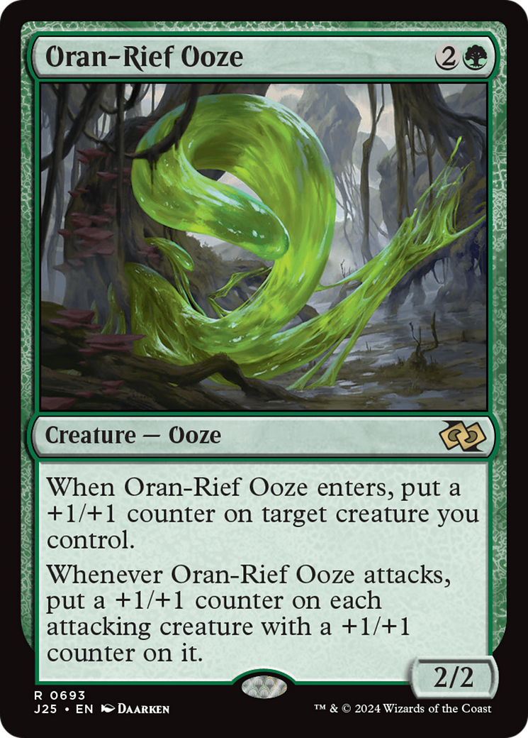 Oran-Rief Ooze [Foundations Jumpstart] MTG Single Magic: The Gathering | Red Claw Gaming