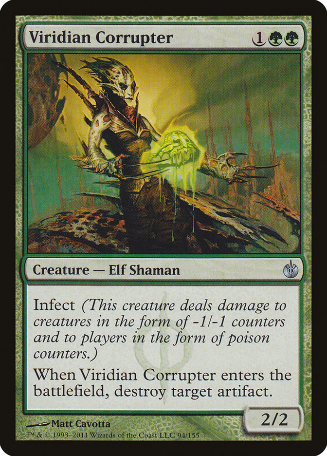 Viridian Corrupter [Mirrodin Besieged] MTG Single Magic: The Gathering | Red Claw Gaming