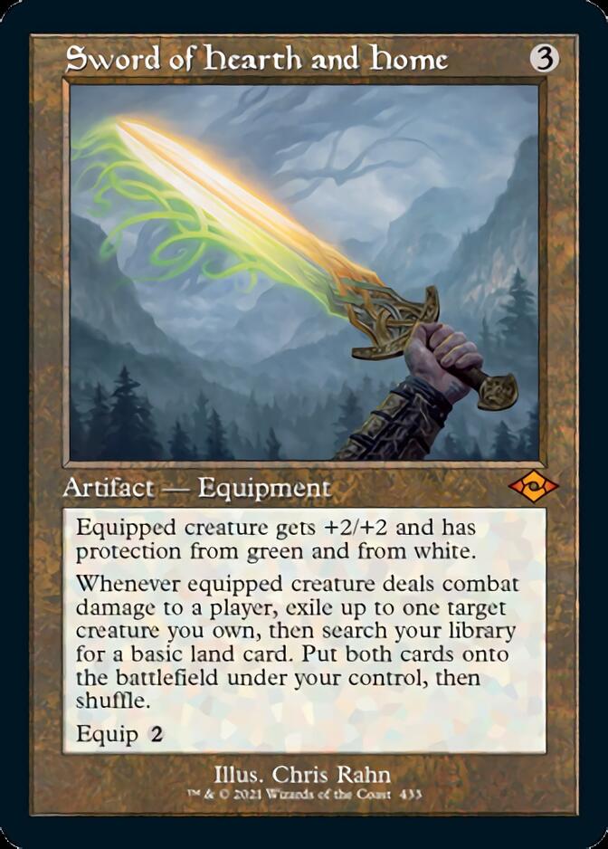 Sword of Hearth and Home (Retro) [Modern Horizons 2] MTG Single Magic: The Gathering | Red Claw Gaming