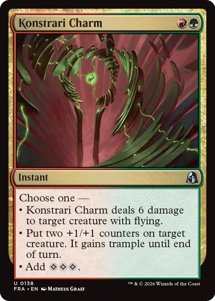 Konstrari Charm [Reality Fracture] | Red Claw Gaming