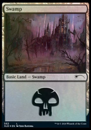 Swamp (Vampires) (562) [Secret Lair Drop Promos] MTG Single Magic: The Gathering | Red Claw Gaming