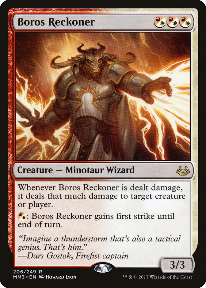 Boros Reckoner [Modern Masters 2017] MTG Single Magic: The Gathering | Red Claw Gaming