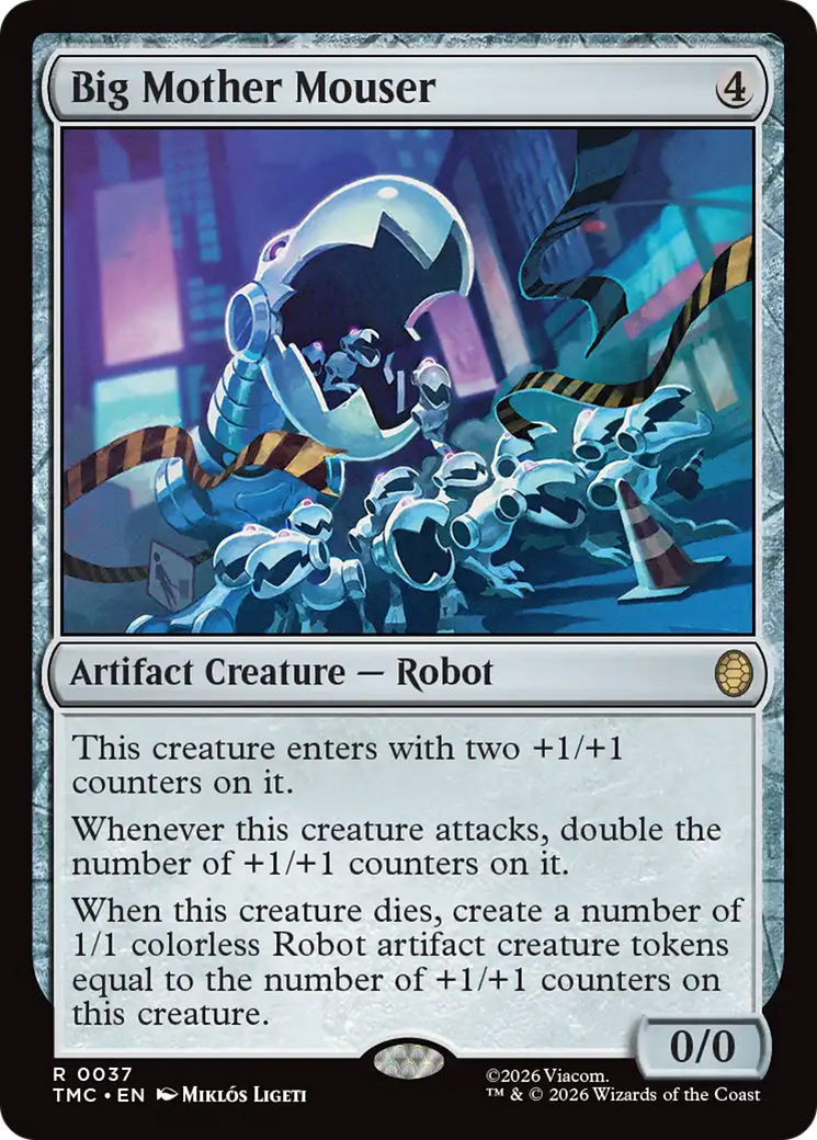 Big Mother Mouser [Teenage Mutant Ninja Turtles Commander] MTG Single Magic: The Gathering | Red Claw Gaming