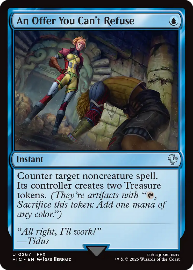 An Offer You Can't Refuse [FINAL FANTASY Commander] MTG Single Magic: The Gathering | Red Claw Gaming