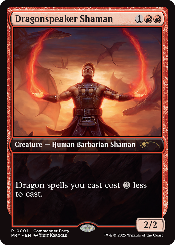 Dragonspeaker Shaman [Wizards Play Network 2025] | Red Claw Gaming