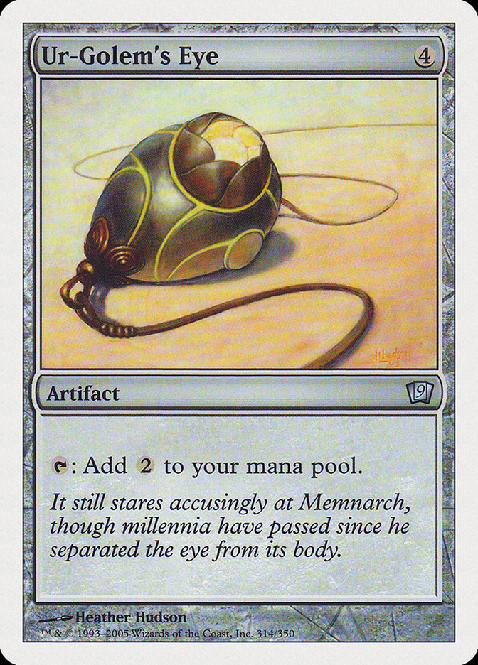 Ur-Golem's Eye [Ninth Edition] MTG Single Magic: The Gathering | Red Claw Gaming