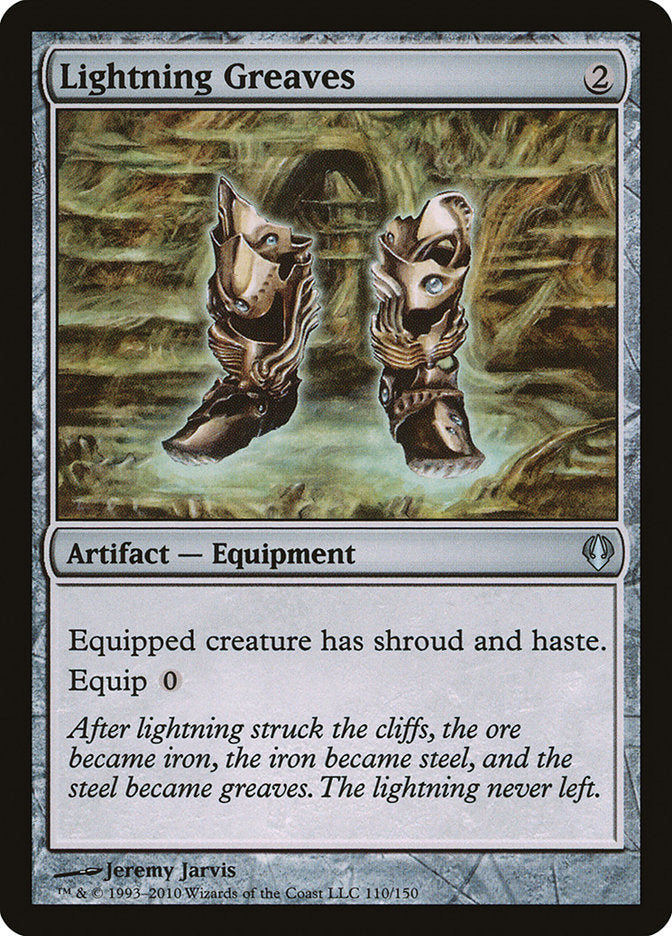 Lightning Greaves [Archenemy] MTG Single Magic: The Gathering | Red Claw Gaming