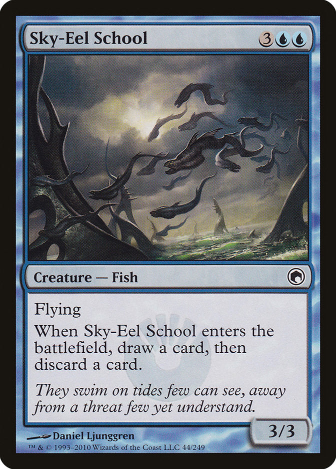 Sky-Eel School [Scars of Mirrodin] MTG Single Magic: The Gathering | Red Claw Gaming