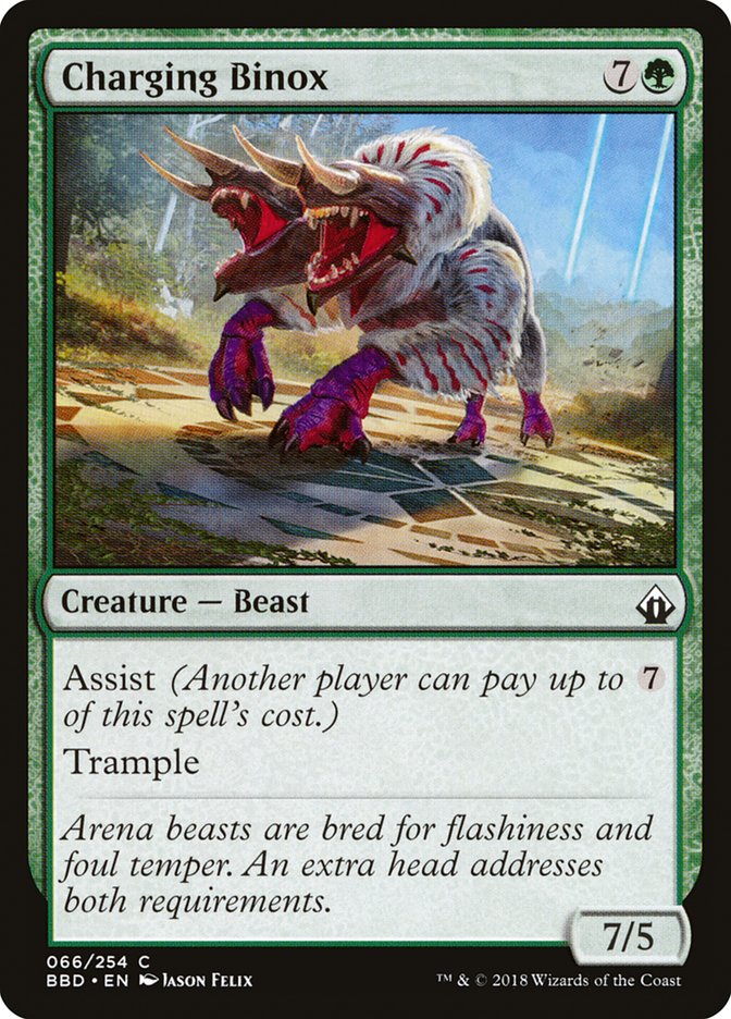 Charging Binox [Battlebond] MTG Single Magic: The Gathering | Red Claw Gaming