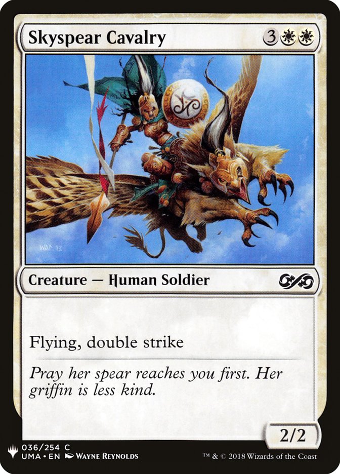 Skyspear Cavalry [Mystery Booster] MTG Single Magic: The Gathering | Red Claw Gaming