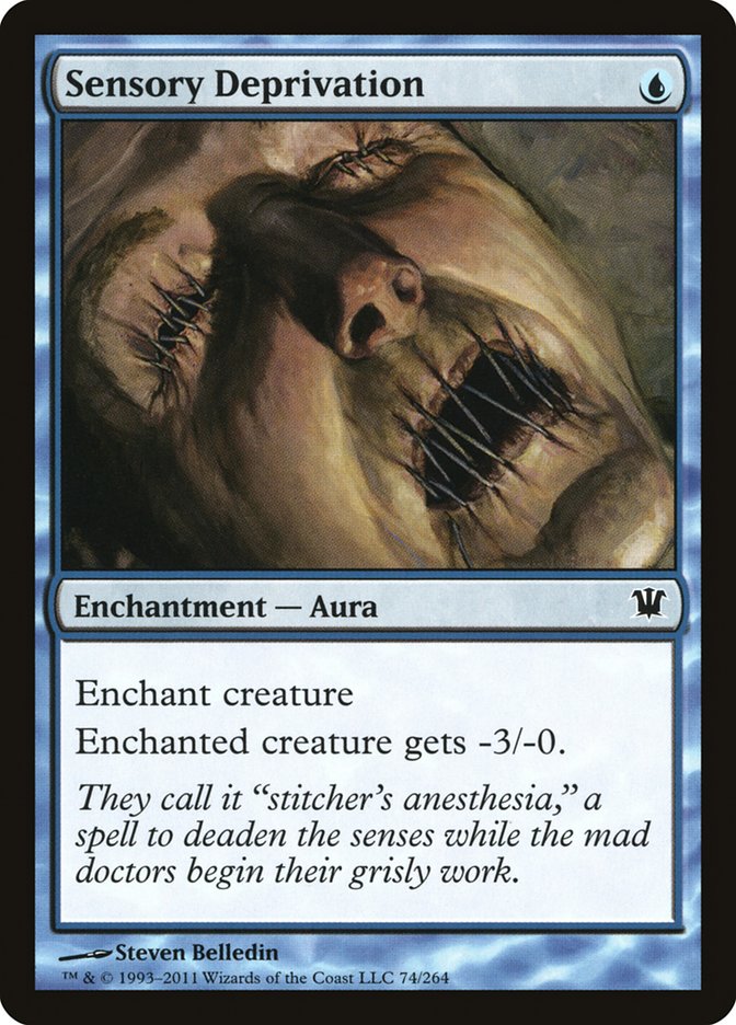 Sensory Deprivation [Innistrad] MTG Single Magic: The Gathering | Red Claw Gaming