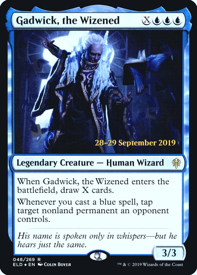 Gadwick, the Wizened [Throne of Eldraine Prerelease Promos] MTG Single Magic: The Gathering | Red Claw Gaming