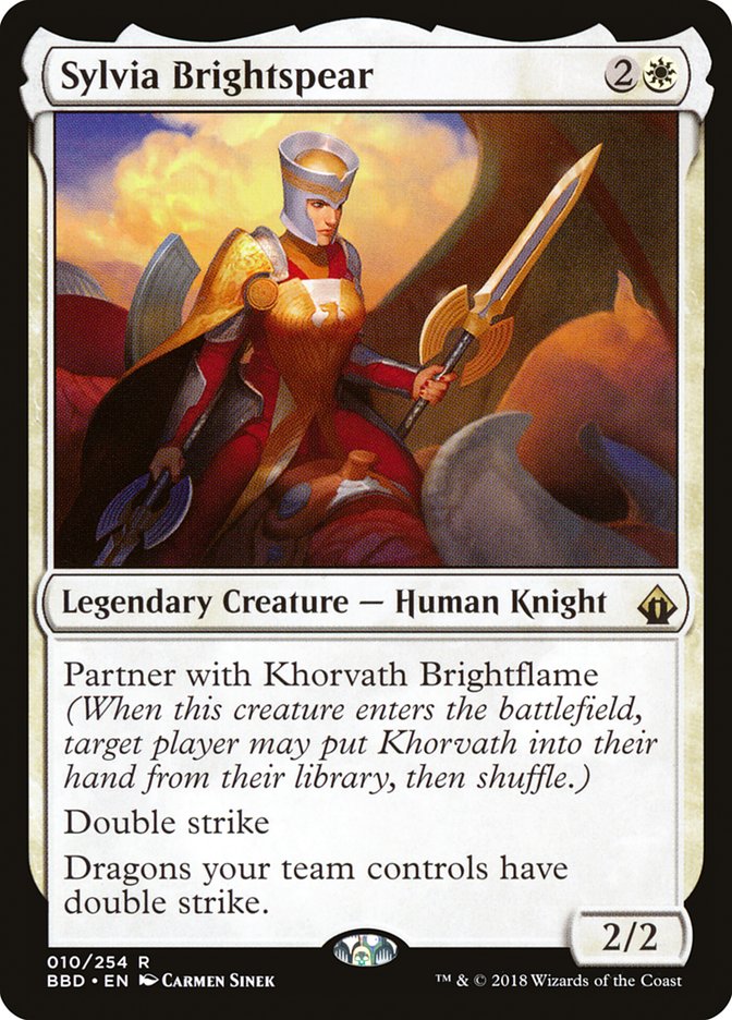 Sylvia Brightspear [Battlebond] MTG Single Magic: The Gathering | Red Claw Gaming