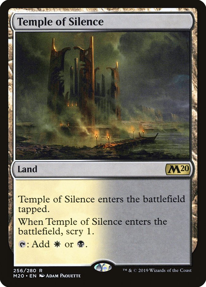 Temple of Silence [Core Set 2020] MTG Single Magic: The Gathering | Red Claw Gaming