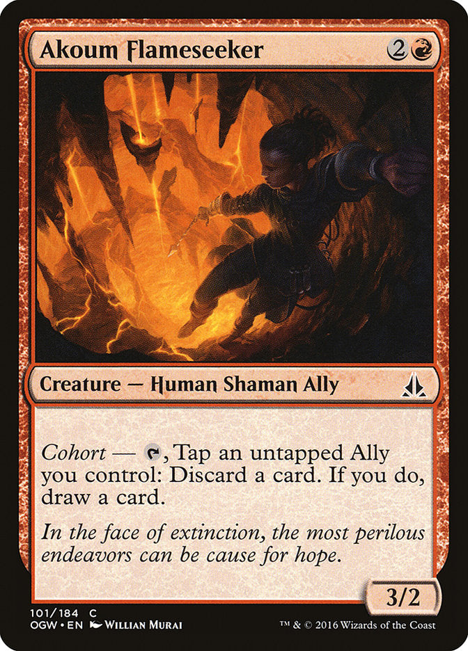 Akoum Flameseeker [Oath of the Gatewatch] MTG Single Magic: The Gathering | Red Claw Gaming