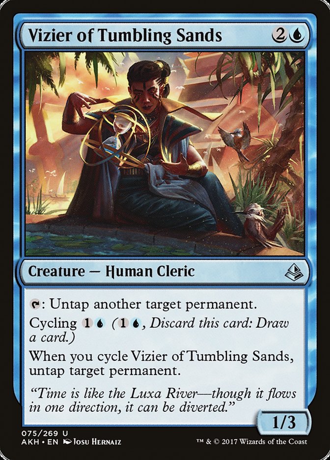 Vizier of Tumbling Sands [Amonkhet] MTG Single Magic: The Gathering | Red Claw Gaming